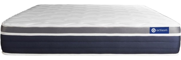 Actiflex confort matratze 130x220 cm, Taschenfederkern und Memory-Schaum, Härtegrad 3, Höhe :26 cm, 7 Komfortzonen