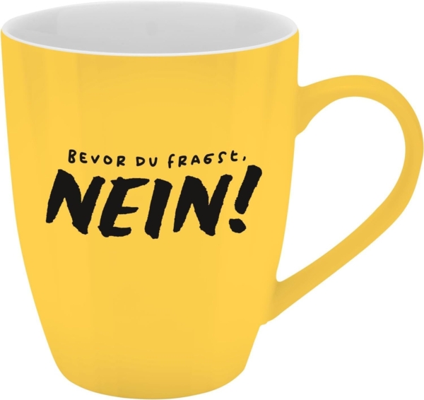 Tasse Tee- Kaffeetasse Kaffeebecher 35cl Geschenk Sheepworld NEIN 74207