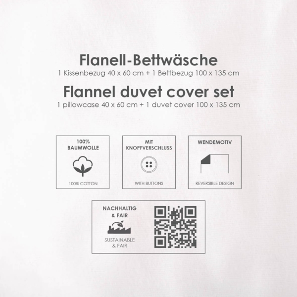 Baby Best Babybettwäsche Traktor, Flanell, 2 teilig, mit tollem Motiv Bild 5