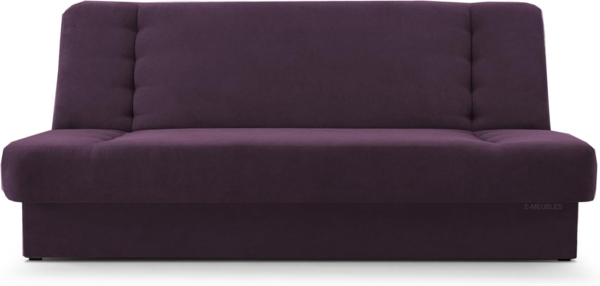 MOEBLO Schlafsofa Cyprus, Sofa Kippsofa Klappsofa Clic-Clack Couch für Wohnzimmer Federkern Sofagarnitur Polstersofa - 192 x 85 x 92 cm -, mit Bettkasten und Schlaffunktion