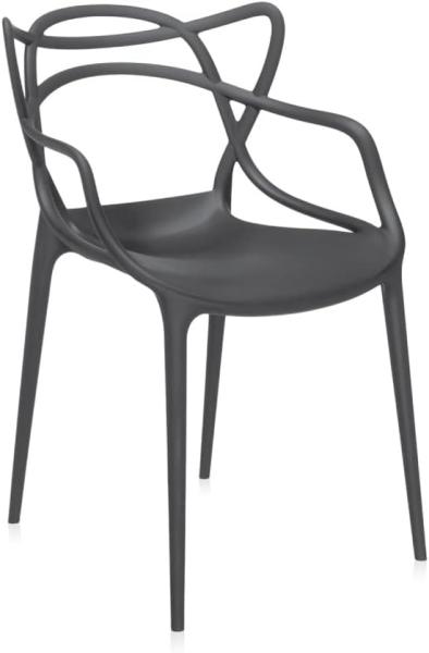 Kartell Masters, Stuhl, Schwarz, 2er-Satz