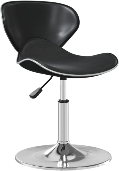 vidaXL Esszimmerstuhl Schwarz Kunstleder 3088596