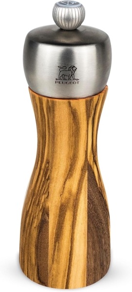 Peugeot Fidji Salzmühle Olivenholz / Edelstahl 15 cm