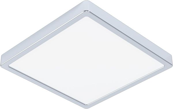 Eglo 99269 Badezimmerleuchte FUEVA 5 chrom L:28,5 B:28,5 H:3cm IP44 20,5W 3000K