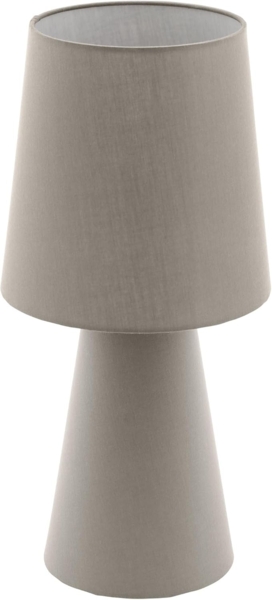 Eglo 97134 LED Tischleuchte CARPARA taupe Ø22cm H:47cm