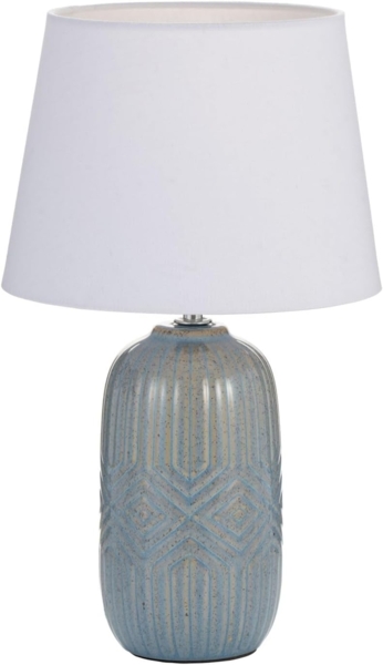 Pauleen Tischleuchte Glowing Hug max20W Blau/Beige 230V Stoff/Keramik, ohne Leuchtmittel, E14