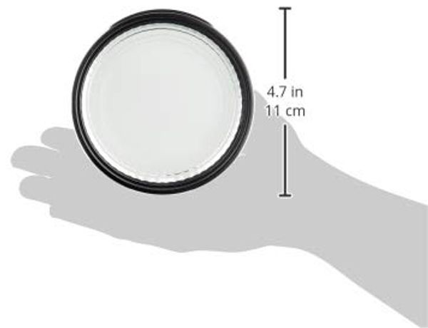 LED Deckenleuchte, ALU, Glas, schwarz, D 11,3 cm Bild 3