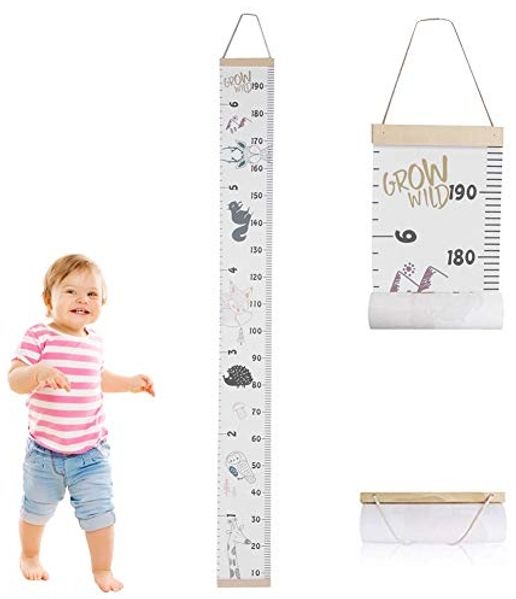 Kinder Messlatten Kinder Höhe Maßnahme Wachstumstabelle Tragbare Nette Wandaufkleber Home Raumdekoration für Kleinkinder Babys(#1)