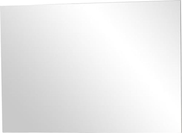 Germania Spiegel 3771-186, in Steingrau, mit stoß- und schlagfesten Kanten, 87 x 60 x 3 cm (BxHxT)