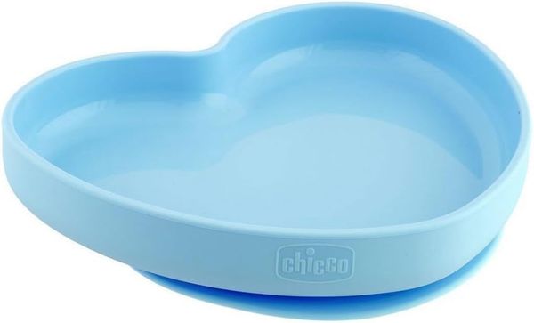 CHICCO-102172-SILIKONPLATTE HERZ BO Y 9M+