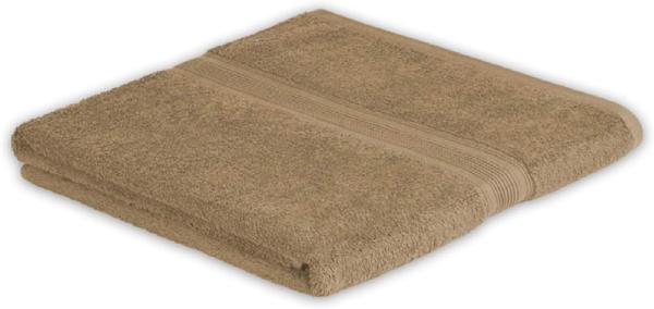 Badetuch Frottier 500 g/m² 100 x 150 cm Sand