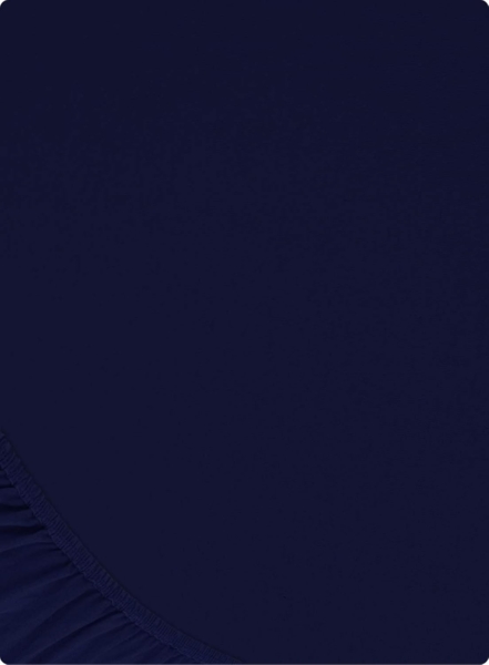 Buymax® Spannbettlaken 70x140 cm Baumwolle 100% Kinderbett Spannbetttuch Baby Bettlaken Jersey, Matratzenhöhe bis 15 cm, Farbe Marineblau Bild 9