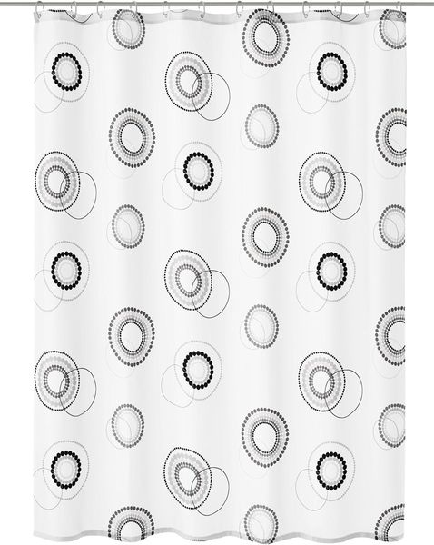 Kleine Wolke Duschvorhang Luna Breite 180 cm, Höhe 200 cm