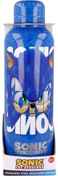 Sonic the Hedgehog Isolierte Edelstahl Trinkflasche Thermotrinkflasche 515 ml