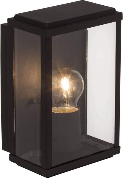 Brilliant Leuchten No. 44480-06 Aussenwandleuchte Gaia E27 IP44 schwarz