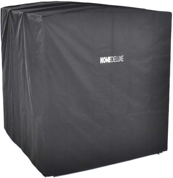 HOME DELUXE Abdeckung für Sonnenliege LYON - 208 x 188 cm Schwarz