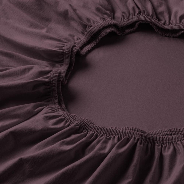 Estella 6500 Jersey Spannbettlaken 90x190-100x200 670-aubergine
