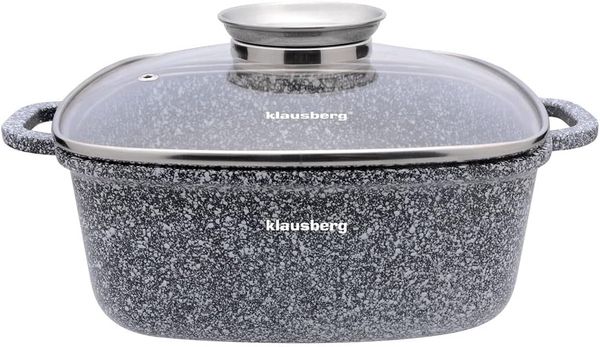 Klausberg Klausberg Topf mit Marmorbeschichtung 3,7l 22cm KB7529
