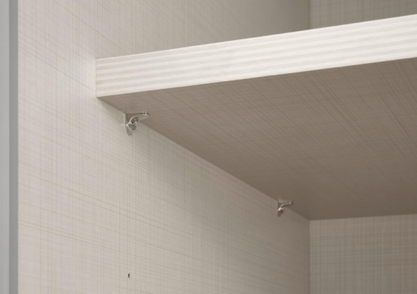 Staud Schwebetürenschrank, Holzwerkstoff, Mocca, Premium, 240cm / 280cm / 68 cm (H/B/T) Bild 5