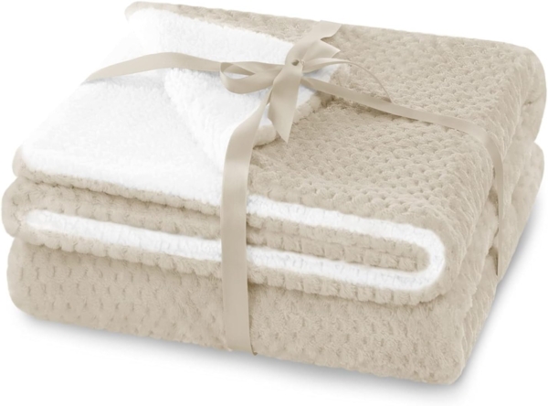 Wohndecke Kuscheldecke Tagesdecke Wohndecke Sofadecke Decke XXL, AmeliaHome, Kuscheldecke, 2 Farbig, Wendedecke