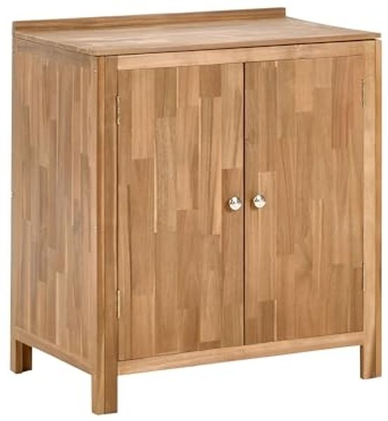Outdoor-Küchenschrank VENOSA Braun Akazienholz