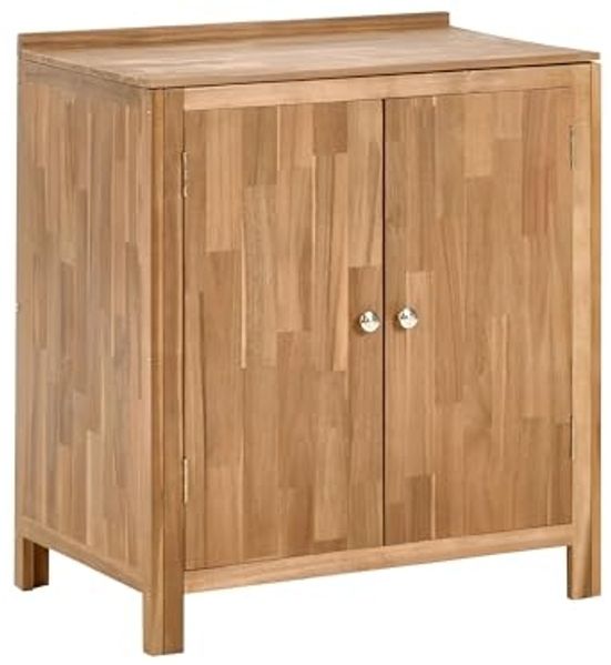 Outdoor-Küchenschrank VENOSA Braun Akazienholz