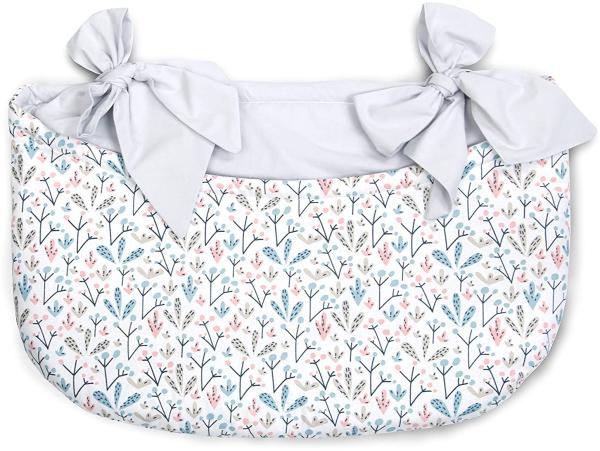 Amilian Betttasche zum Einhängen; Spielzeugtasche; Babybetttasche; Windelntasche; Spielzeughalter; Aufbewahrungstasche; Babybett Organizer für Kiderbett, Laufgitter, Kinderzimmer, Babybett; Design119