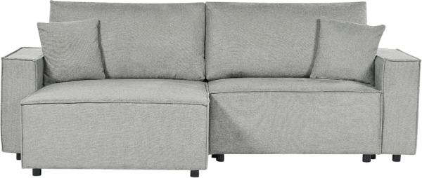 Ecksofa KARILA Grau Rechtsseitig