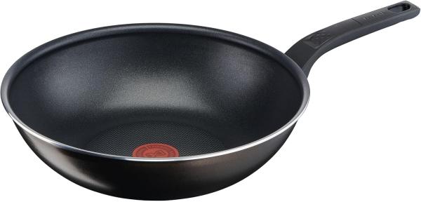 Tefal Wokpfanne 28cm Schwarz Antihaft Braten Kochen Küche Schmoren Gemüse Speise