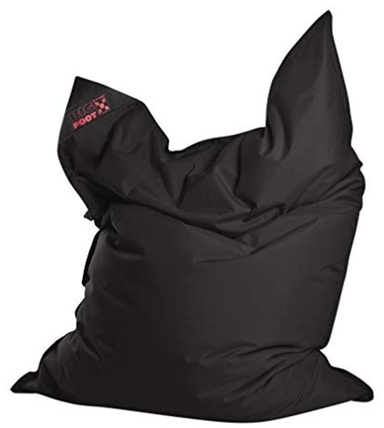 Sitting Point BigFoot SCUBA - bequemer Sitzsack - 130x170x20cm - 380L - Indoor/Outdoor - Made in Germany - Schwarz