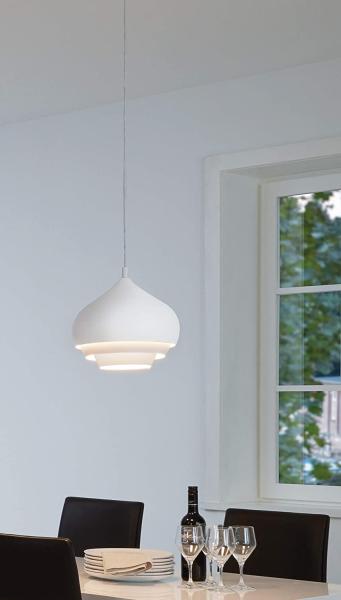 Eglo 96883 Hängeleuchte CAMBORNE Ø 29cm dimmbar in weiß Bild 3