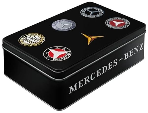 Nostalgic-Art Keksdose Vorratsdose Kaffeedose Frischhaltedose - Mercedes-Benz Logo