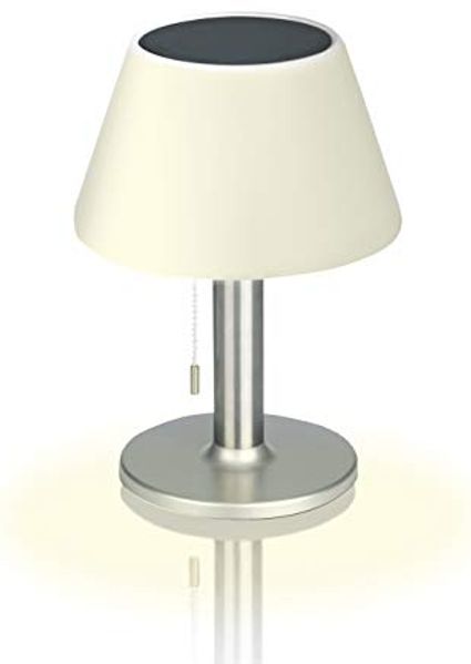 EASYmaxx LED Tischleuchte, In- & Outdoor Edelstahl