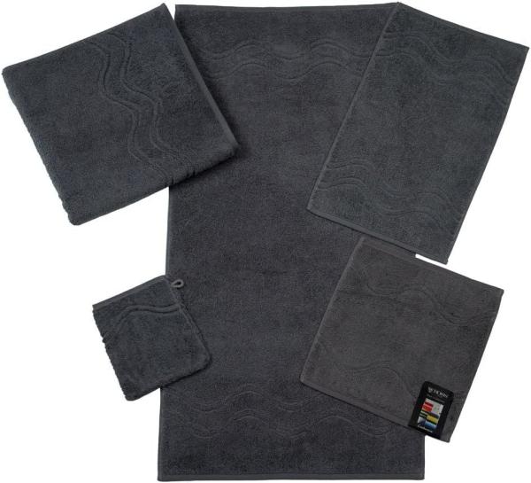 Ross Uni-Walk Handtücher Cashmere 9008|Handtuch 50x100 cm| anthrazit