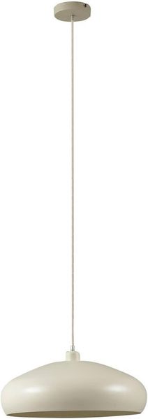Lindby Hängeleuchte Elover, Metall, Creme IP20, 1 x 15 W LED