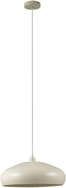 Lindby Hängeleuchte Elover, Metall, Creme IP20, 1 x 15 W LED
