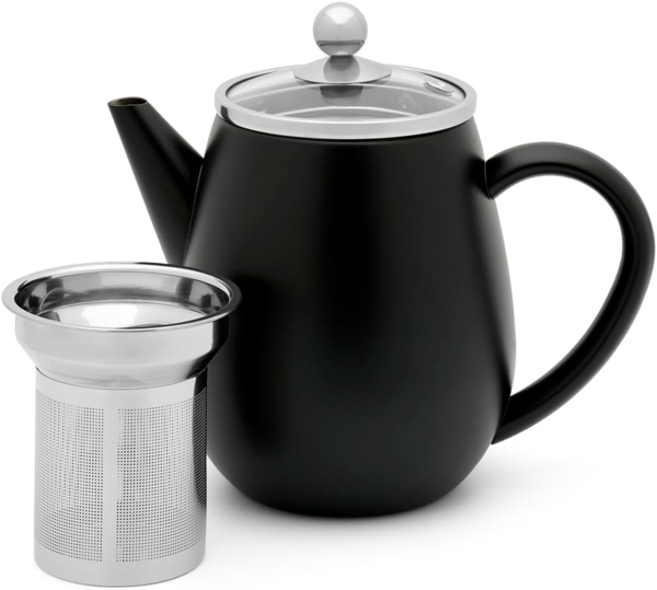 Bredemeijer Teekanne Eva 0,5l matt schwarz 111021