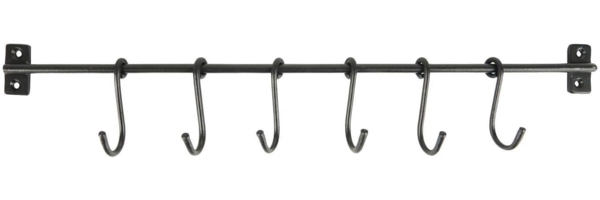 Hakenleiste Küchenleiste Küchenreling Wandhaken Kleiderhaken Ib Laursen 0560-25