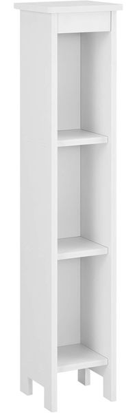 Standregal Bräcke 80x17x17 cm Weiß [en. casa]