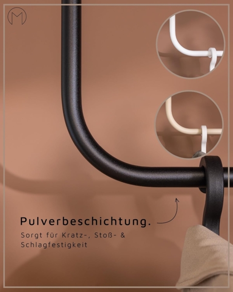 Metallbude Garderobenstange ENIO Bild 3