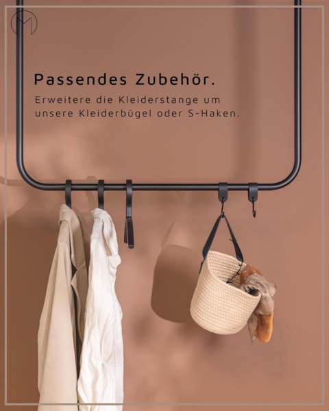 Metallbude Garderobenstange ENIO Bild 5