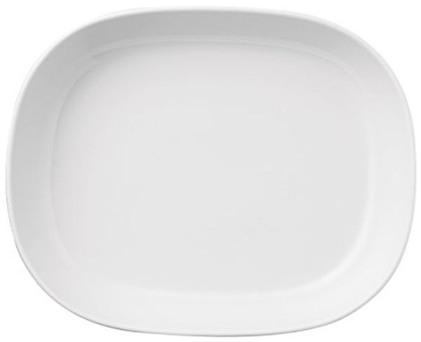 Thomas Trend Platte, Servierplatte, Beilagenplatte, Tief, Porzellan, Weiß, Spülmaschinenfest, 30 cm, 12530