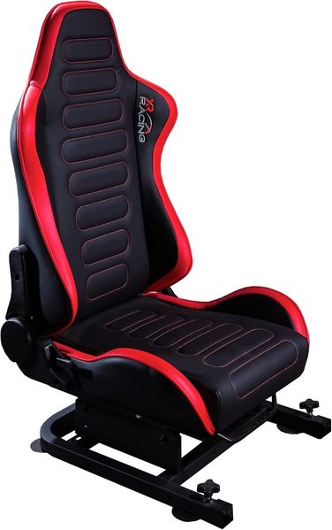 X Rocker Gaming-Stuhl XR Racing Chicane Rennsitz mit Sitzschienen für das XR Racing Rig