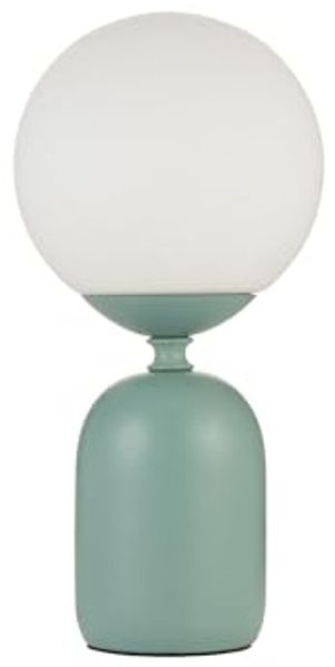 Pauleen 48327 Tischleuchte Glowing Charm E14 max. 20W Grün, Weiß Keramik