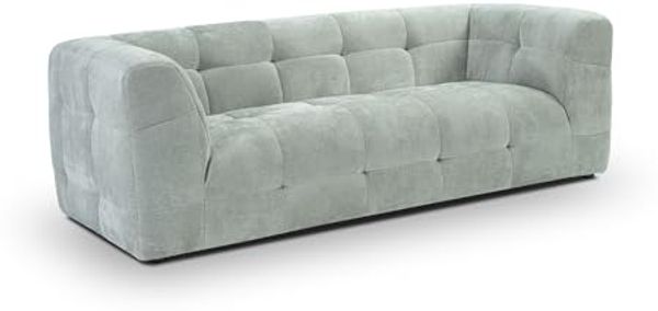 Schlafsofa (B/H/T: 217x72x96 cm) in Mintblau