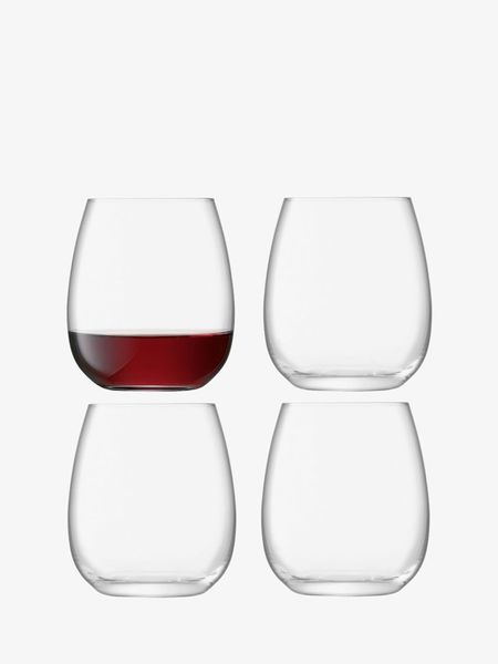 LSA International G1621-16-301 Borough Stielloses Glas, 455 milliliters