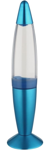 LED Lavalampe, Tischleuchte, bunt, blau, H 33,9 cm Bild 7