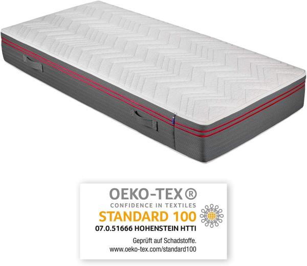 Malie BX+ 7-Zonen-Doppeltaschenfederkern-Boxspringmatratze 160x200 cm H3 Bild 6