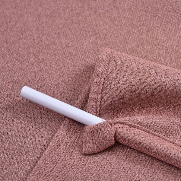 Gardinenbox Verdunkelungsvorhang, Klettband (1 St), verdunkelnd, Leinenbindung, 100% Black Out »München Dark« Paneelwagen Bild 4