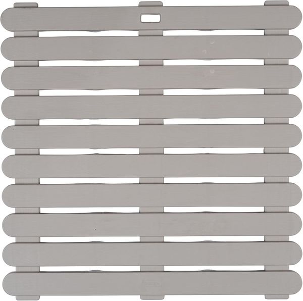 WENKO INDOOR&OUTDOOR Badematte 55 x 55 cm, Beige